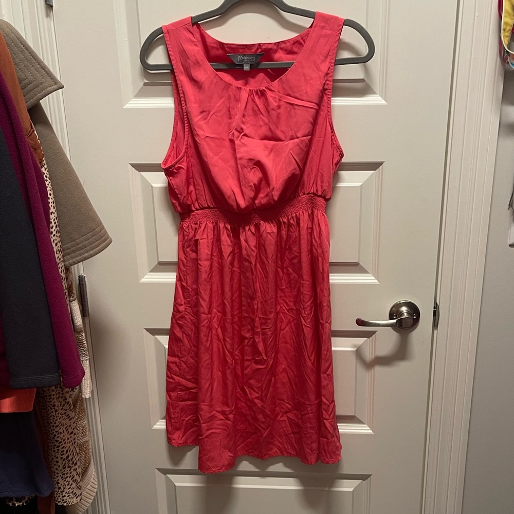 Coral maternity dress sz L